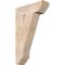 Ekena Millwork Traditional Slat Smooth Bracket, Douglas Fir, 5 1/2"W x 20"D x 32"H BKT06X20X32TRA06SDF - alternate 1